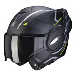 Policarbonato Casco Scorpion Exo Tech Square Nero Giallo