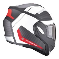 Policarbonato Casco Modulare Scorpion Exo Tech Trap Nero Rosso 9 Policarbonato Casco Modulare Scorpion Exo Tech Trap Nero Rosso -Negozio al dettaglio Scorpions scorpion exotech trap rosso 3