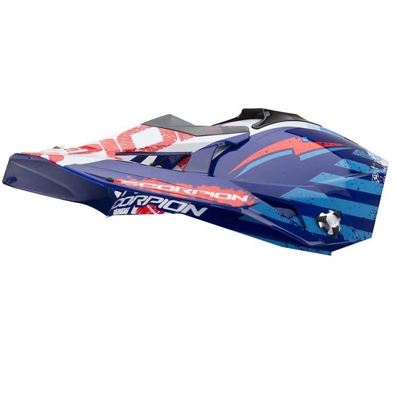 Visiere Frontino Scorpion Vx 15 Evo Gamma Blu Bianco 3 Visiere Frontino Scorpion Vx 15 Evo Gamma Blu Bianco