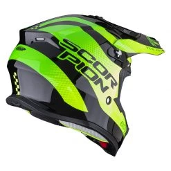Policarbonato Casco Scorpion Vx-16 Air Soul Nero Verde -Negozio al dettaglio Scorpions scorpion vx16air soul verde 3