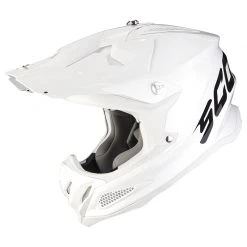 Fibra Casco Scorpion Vx-22 Air Solid Bianco