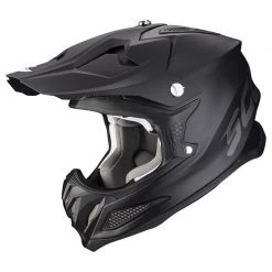 Fibra Casco Scorpion Vx-22 Air Solid Nero Opaco