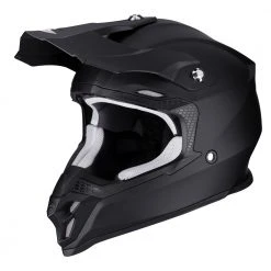 Policarbonato Casco Scorpion Vx-16 Air Solid Nero Opaco